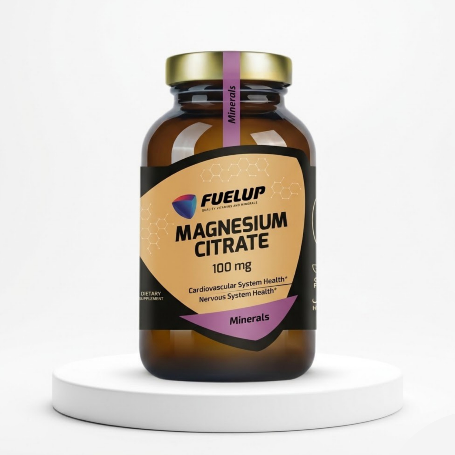 Магний цитрат Fuel-Up Magnesium Citrate 100 mg, 120 табл