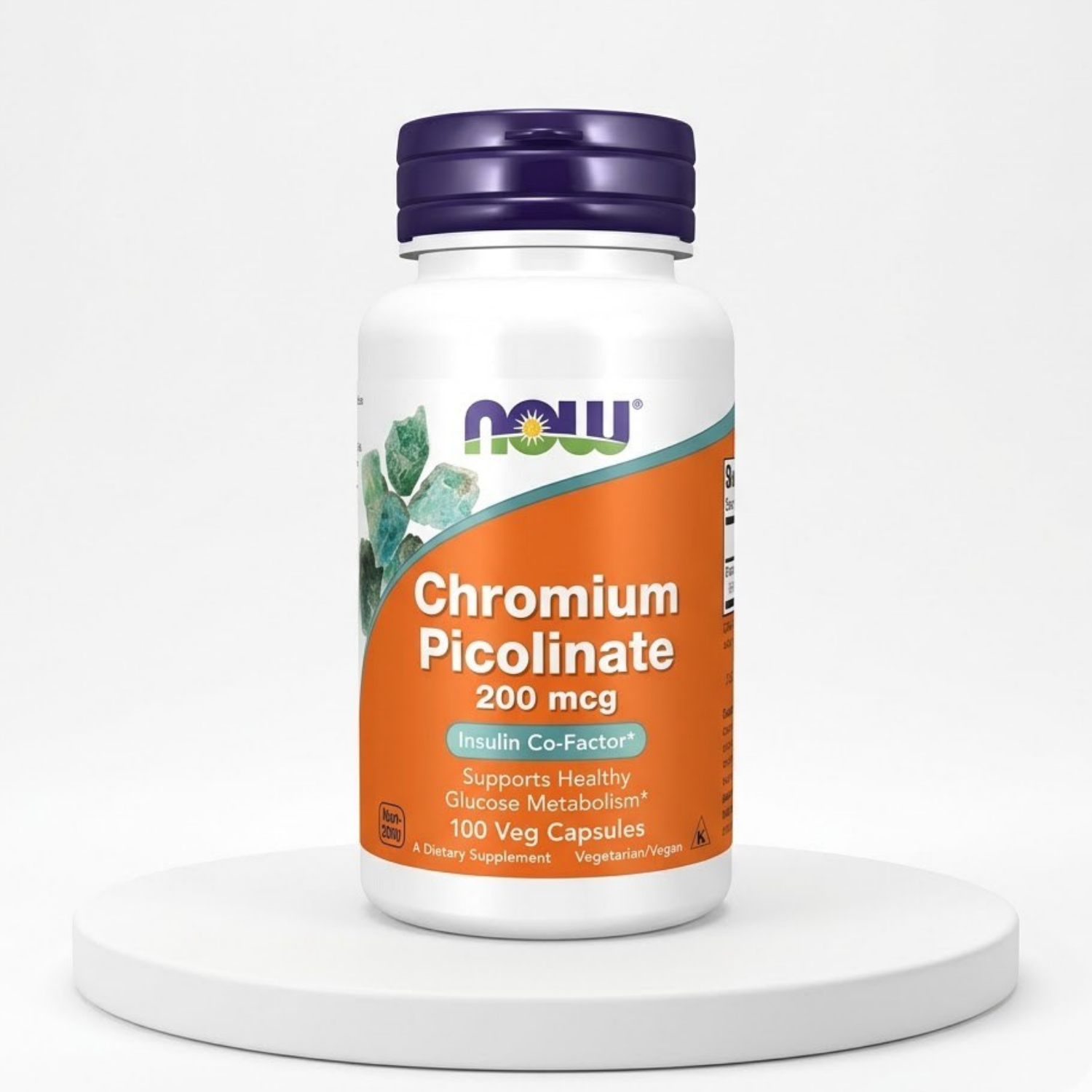 Пиколинат хрома NOW Foods Chromium Picolinate 200 mcg, 100 капс