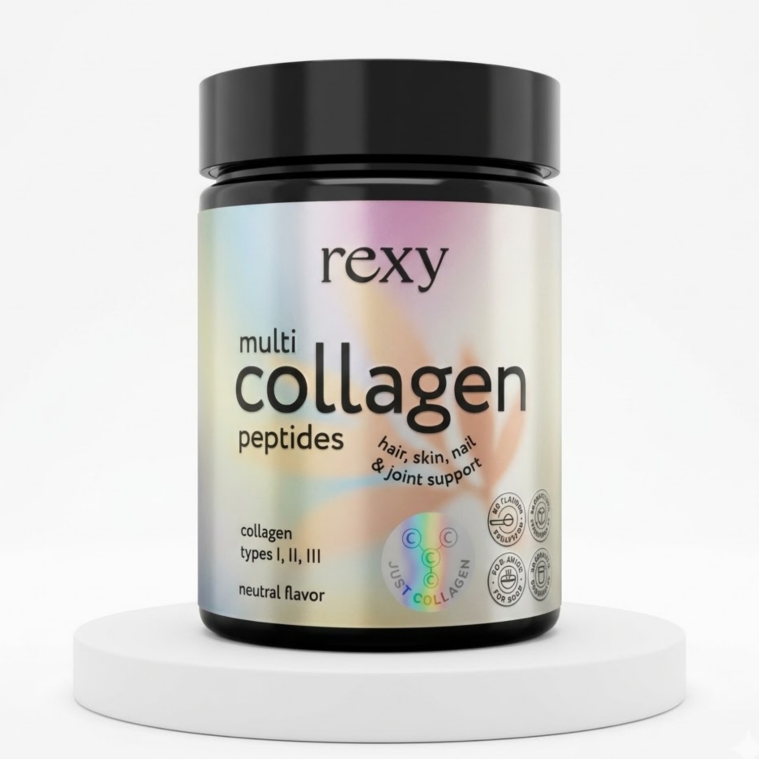 Коллаген пептидный Rexy Just Collagen (Нейтральный), 180 г
