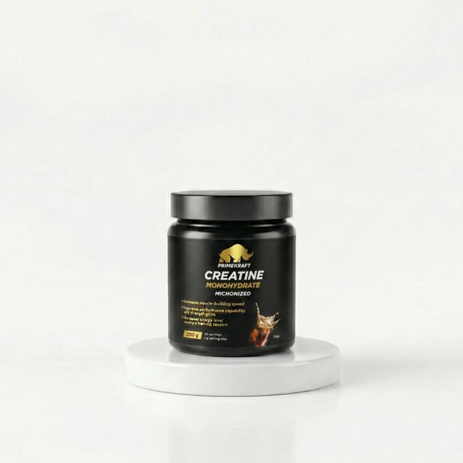 Креатин моногидрат PrimeKraft Creatine Monohydrate (Кола), 200 г