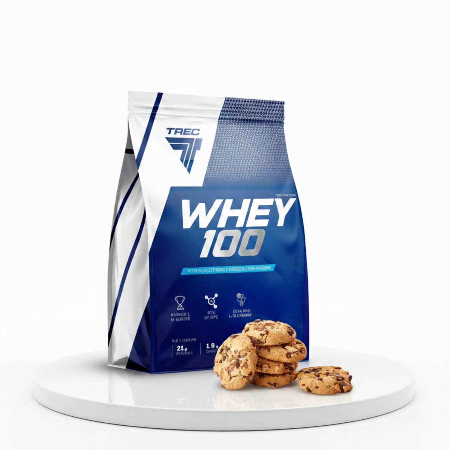 Протеин Trec Nutrition Whey 100 (Печенье), 900 г