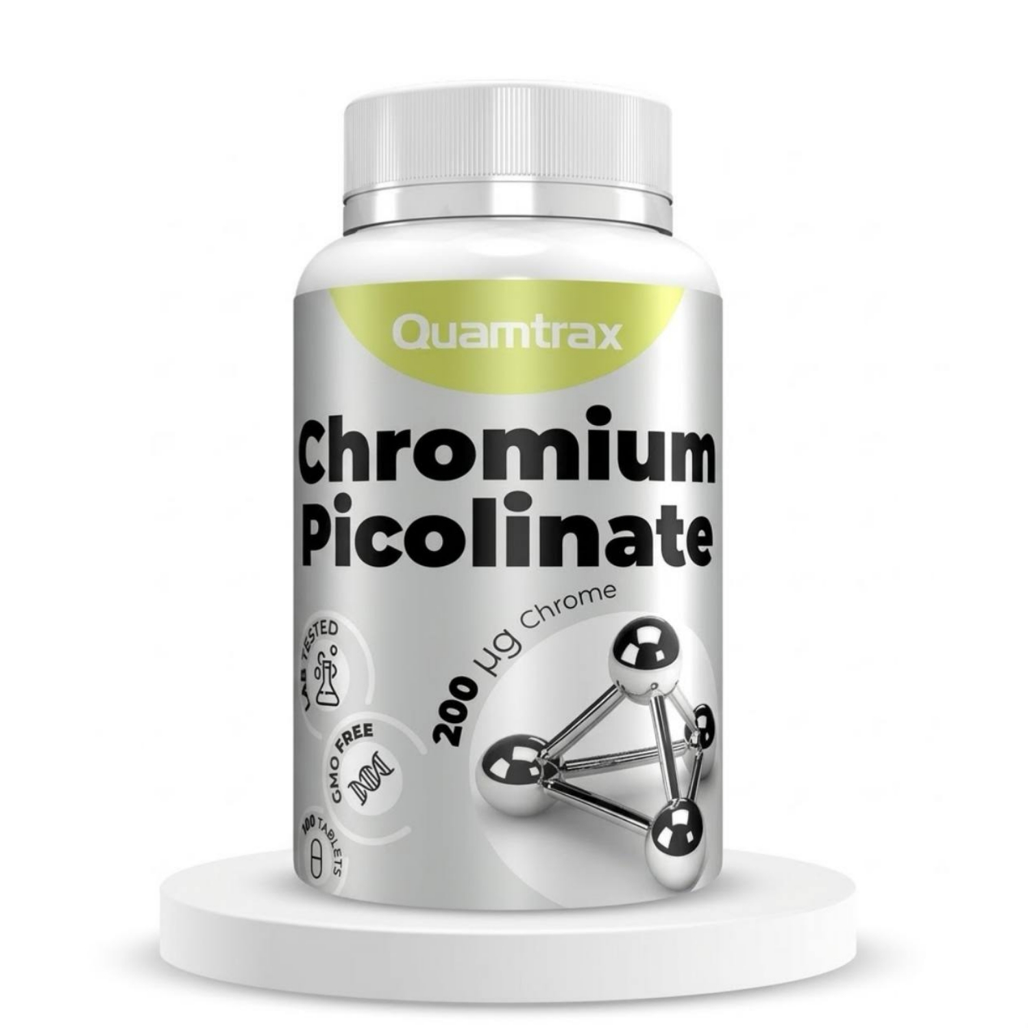 Пиколинат хрома Quamtrax Chromium Picolinate, 100 табл