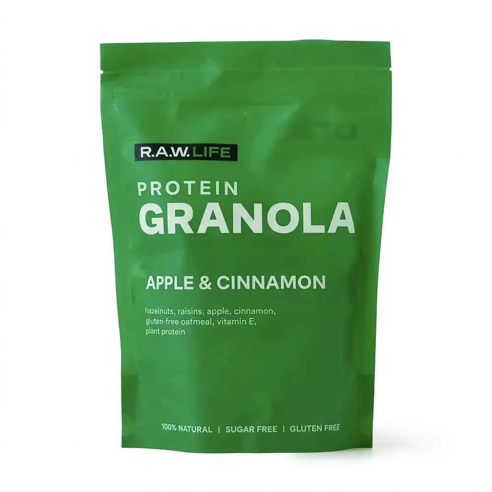 Гранола R.A.W.LIFE Crunch Granola (Яблоко-корица), 220 г 1