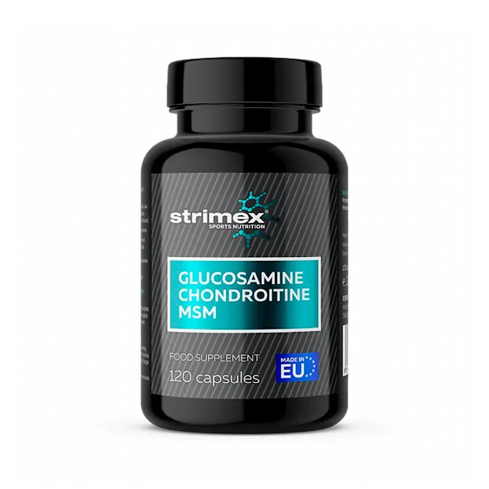 Хондропротектор Strimex Glucosamine-Chondroitine-MSM, 120 табл 1