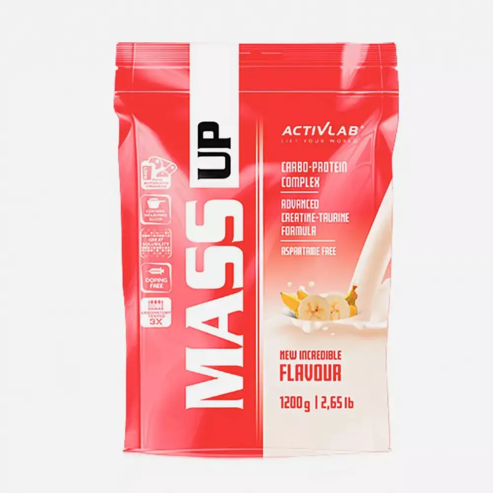 Гейнер ActivLab Mass Up (Банан), 1200 г 1