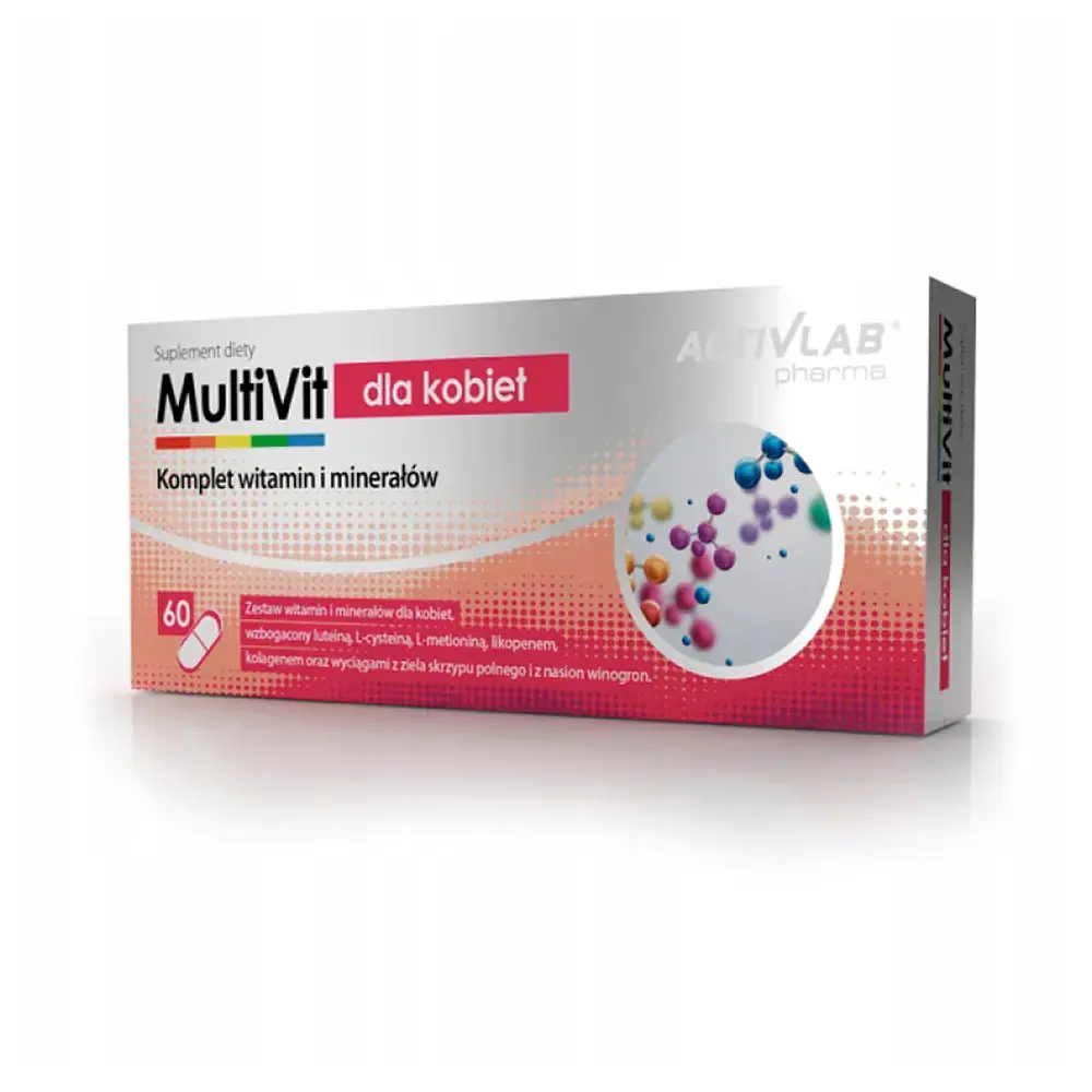 Витамины ActivLab Multivit for Women, 60 капс 1