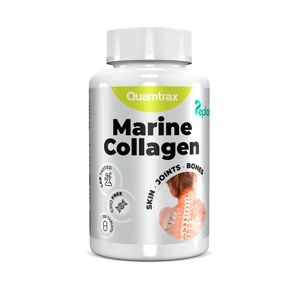 Коллаген морской Quamtrax Marine Collagen Peptan, 120 табл 1