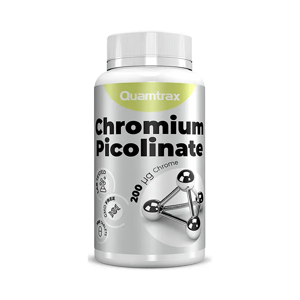 Пиколинат хрома Quamtrax Chromium Picolinate, 100 табл 1