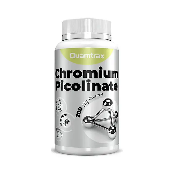 Пиколинат хрома Quamtrax Chromium Picolinate, 100 табл