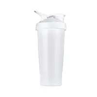 Шейкер спортивный Shaker Bottle (Белый), 600 мл