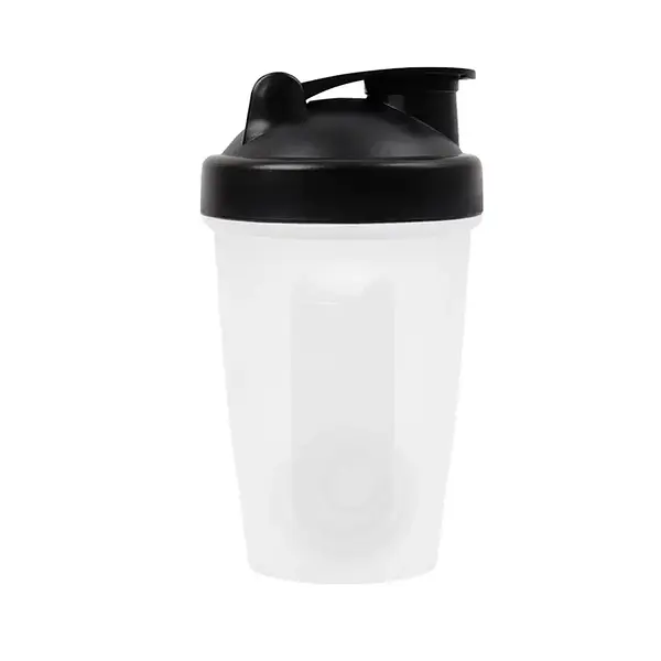 Шейкер спортивный Shaker Bottle (Прозрачный), 400 мл