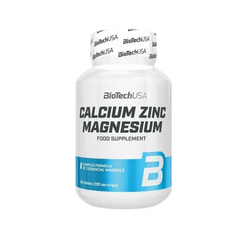 Минералы BioTechUSA Ca-Zn-Mg, 100 табл 1