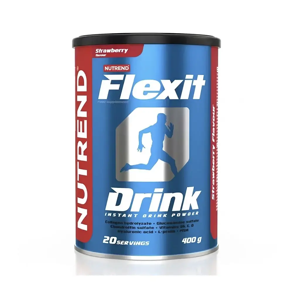 Хондропротектор Nutrend Flexit Drink (Клубника), 400 г 1