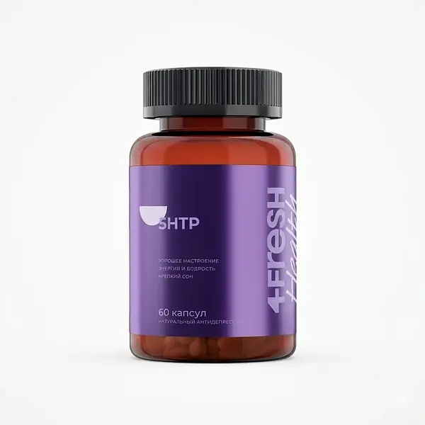 5-HTP 4Fresh 5-Гидрокситриптофан, 60 капс