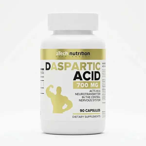 D-аспарагиновая кислота aTech Nutrition DAA, 90 капс