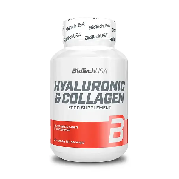 Коллаген BioTechUSA Collagen Hyaluronic, 30 капс
