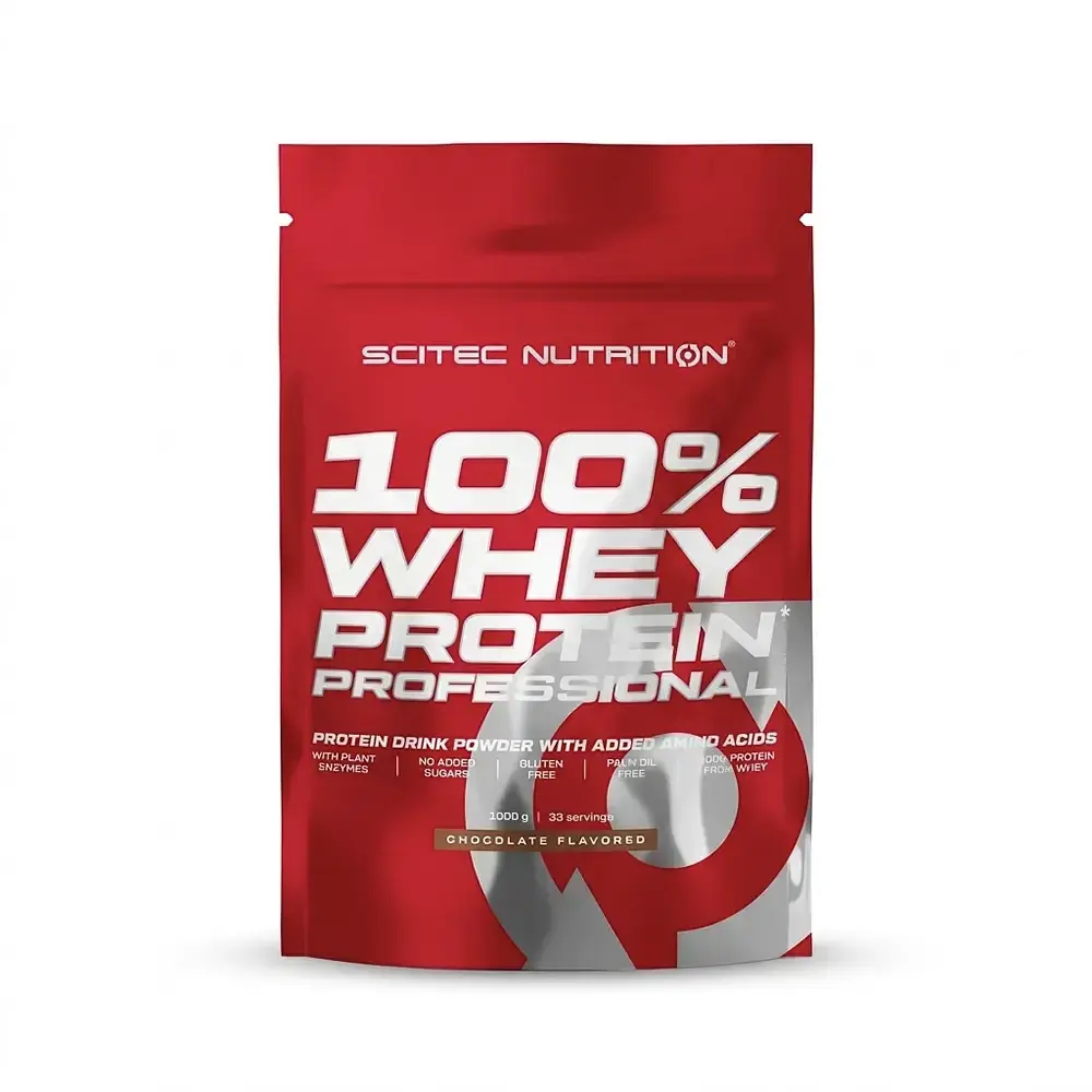 Протеин Scitec Nutrition Whey Protein Professional (Клубника-белый шоколад), 1000 г 1