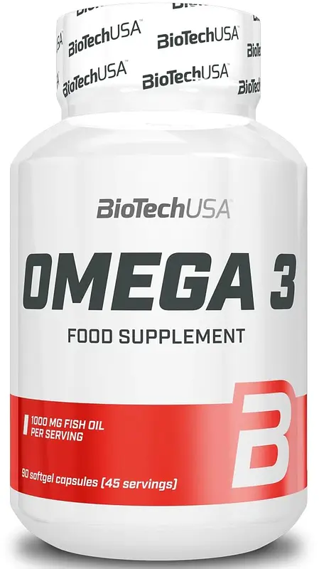 Омега-3 BioTechUSA Mega Omega 3, 90 капс